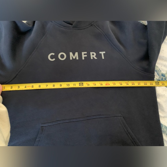 Comfrt Women's Navy Sweatshirt Hoodie Size Small NWOT - Picture 8 of 9